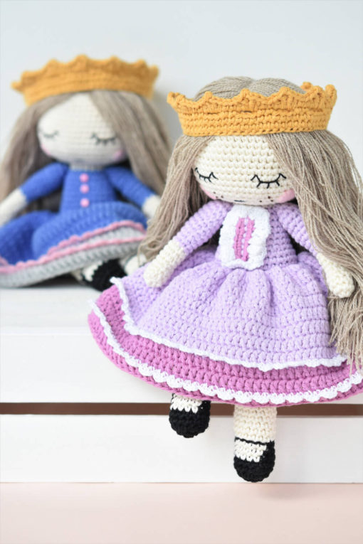 amigurumi ragdoll princess pattern