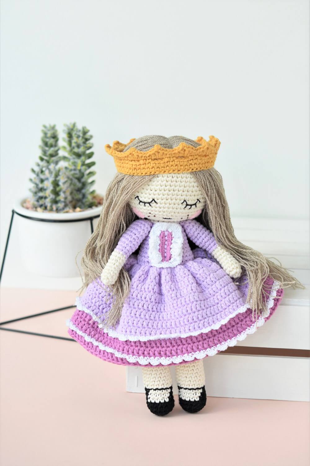 amigurumi ragdoll princess pattern