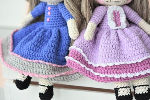 crochet princess dress