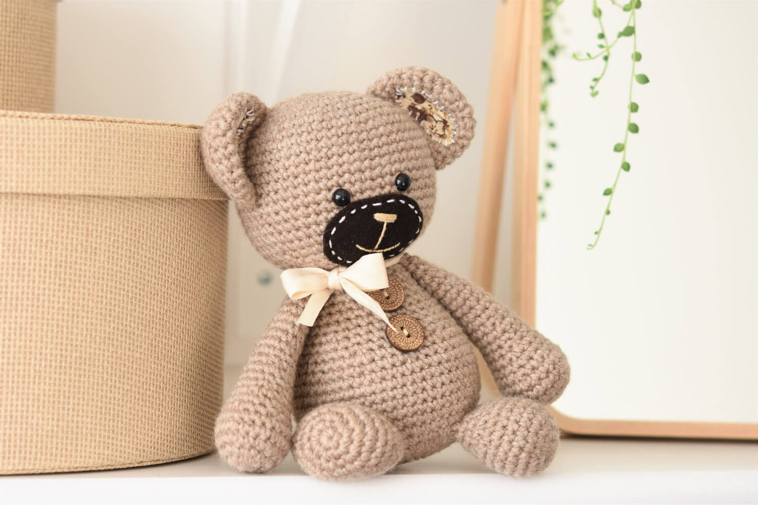 amigurumi smugly bear