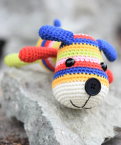 amigurumi muster triibuline sokikoer