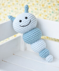 caterpillar rattle amigurumi pattern
