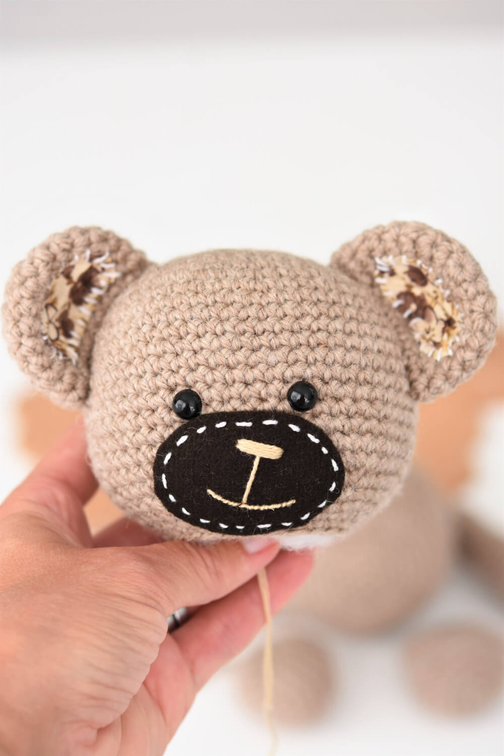 smugly bear amigurumi pattern