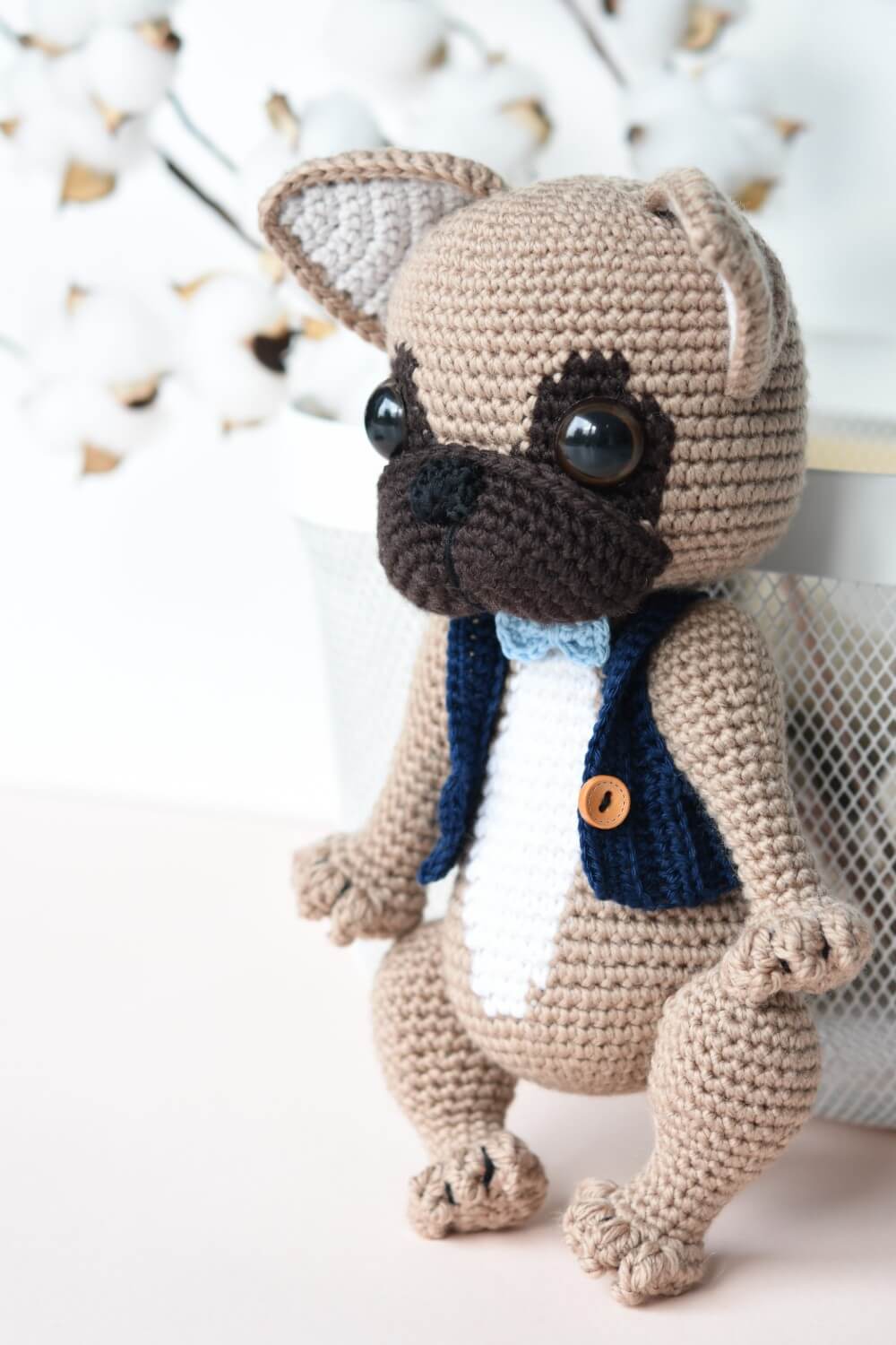 amigurumi french bulldog