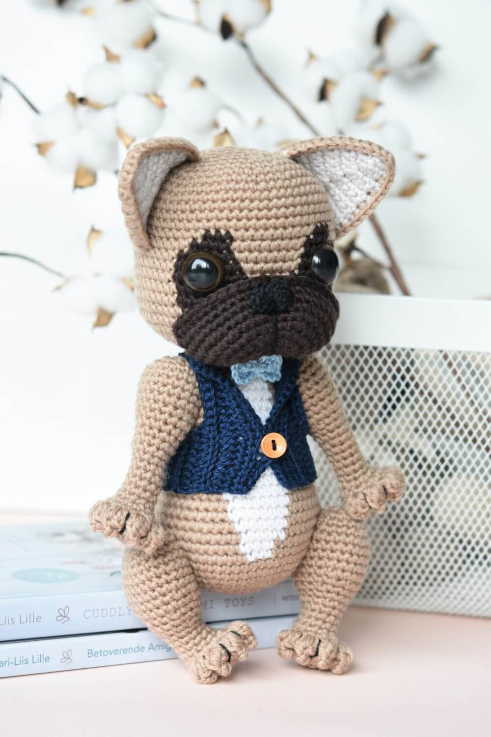 amigurumi french bulldog