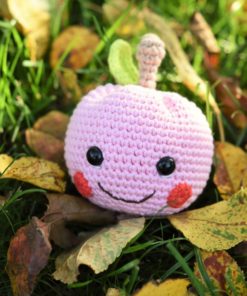 amigurumi crochet apple toy