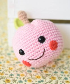 amigurumi crochet apple toy