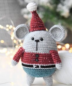 amigurumi santa mouse free pattern