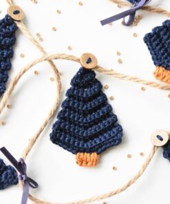 crochet christmas tree decor