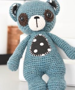 handmade crochet teddy bear
