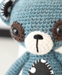 handmade crochet teddy bear