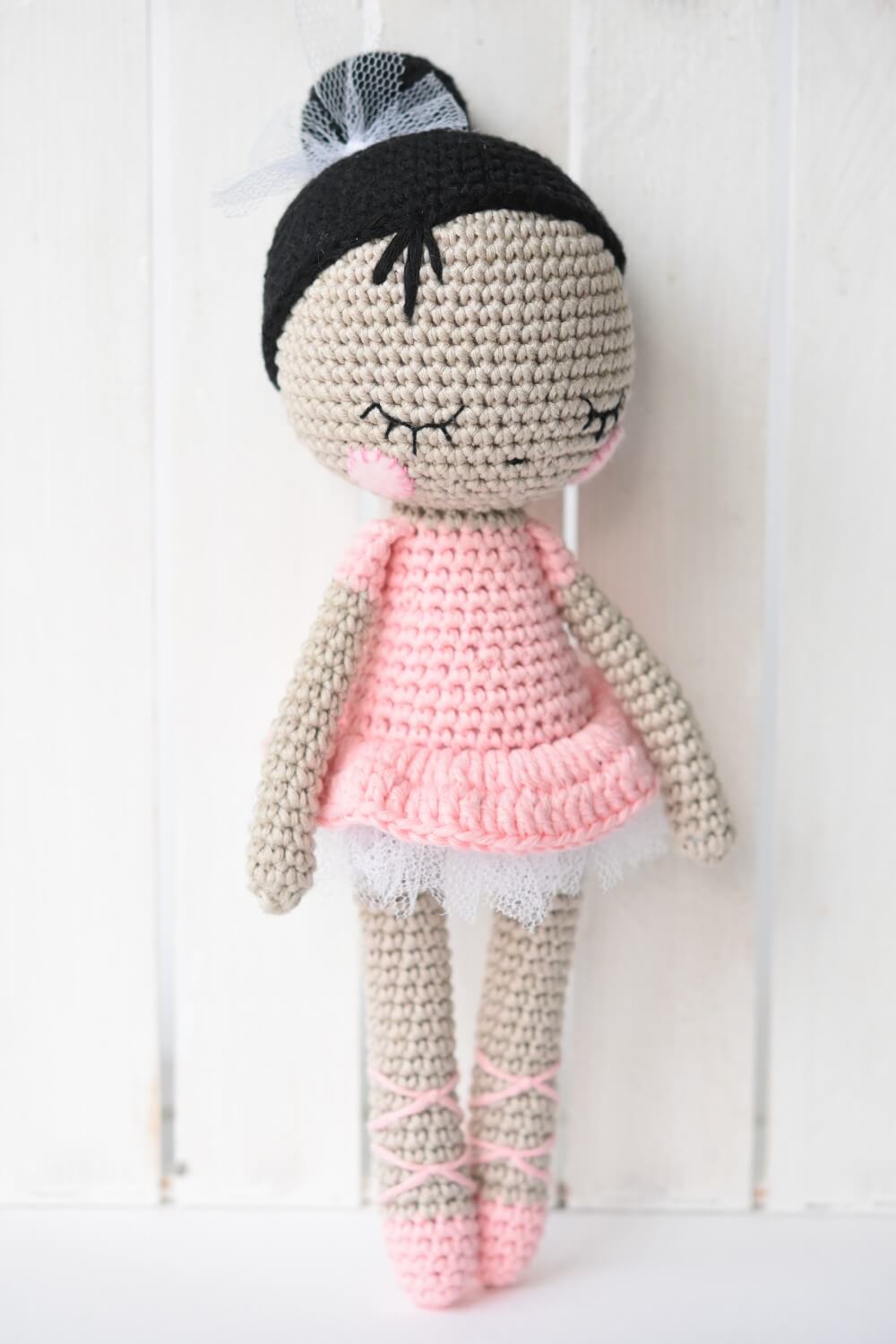 amigurumi ballerina doll