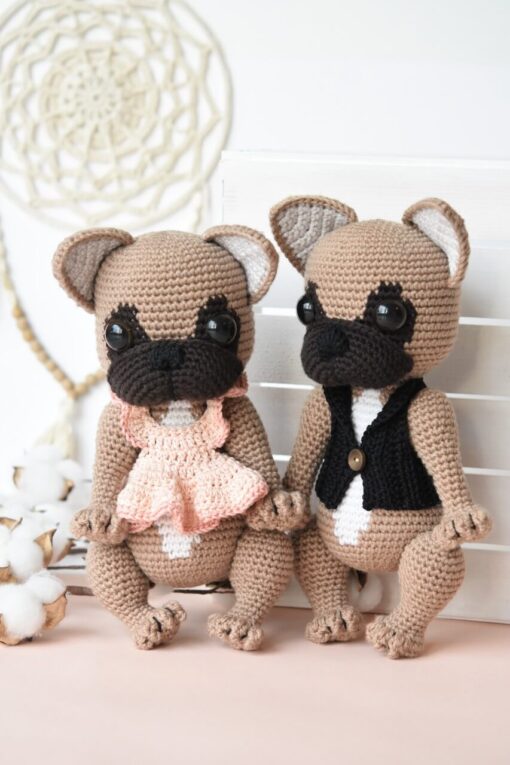 amigurumi french bulldog pattern