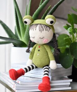 heegeldatud nukk konnake