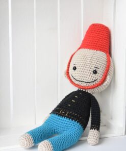 amigurumi soldier doll