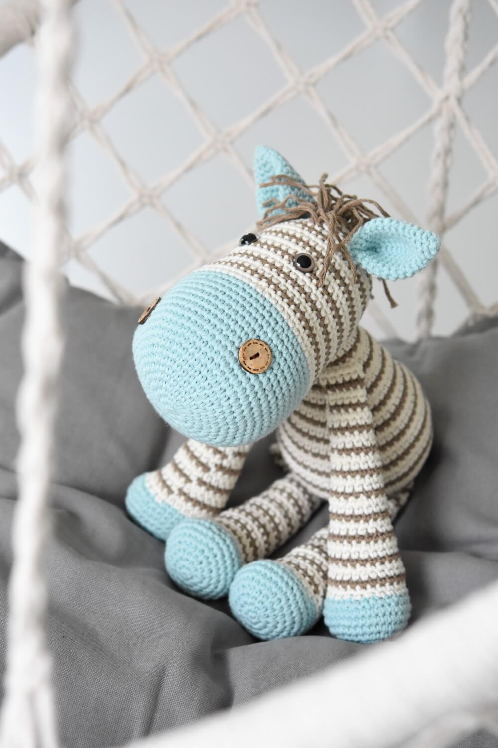 amigurumi zebra