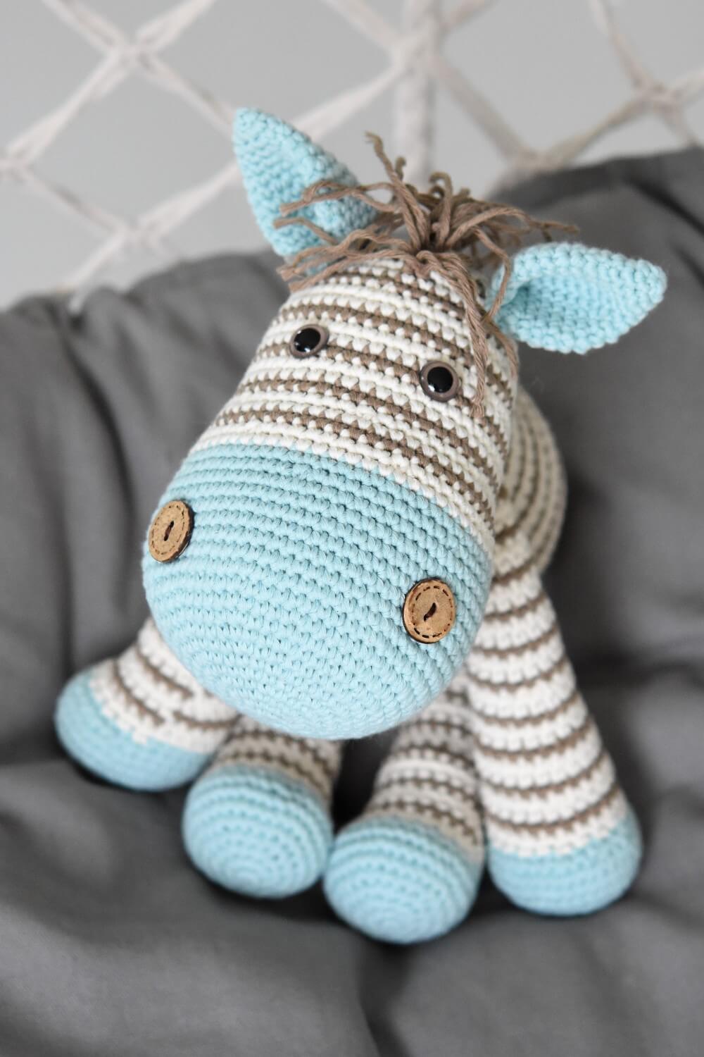 amigurumi zebra