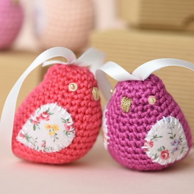 crochet dove ornament free pattern