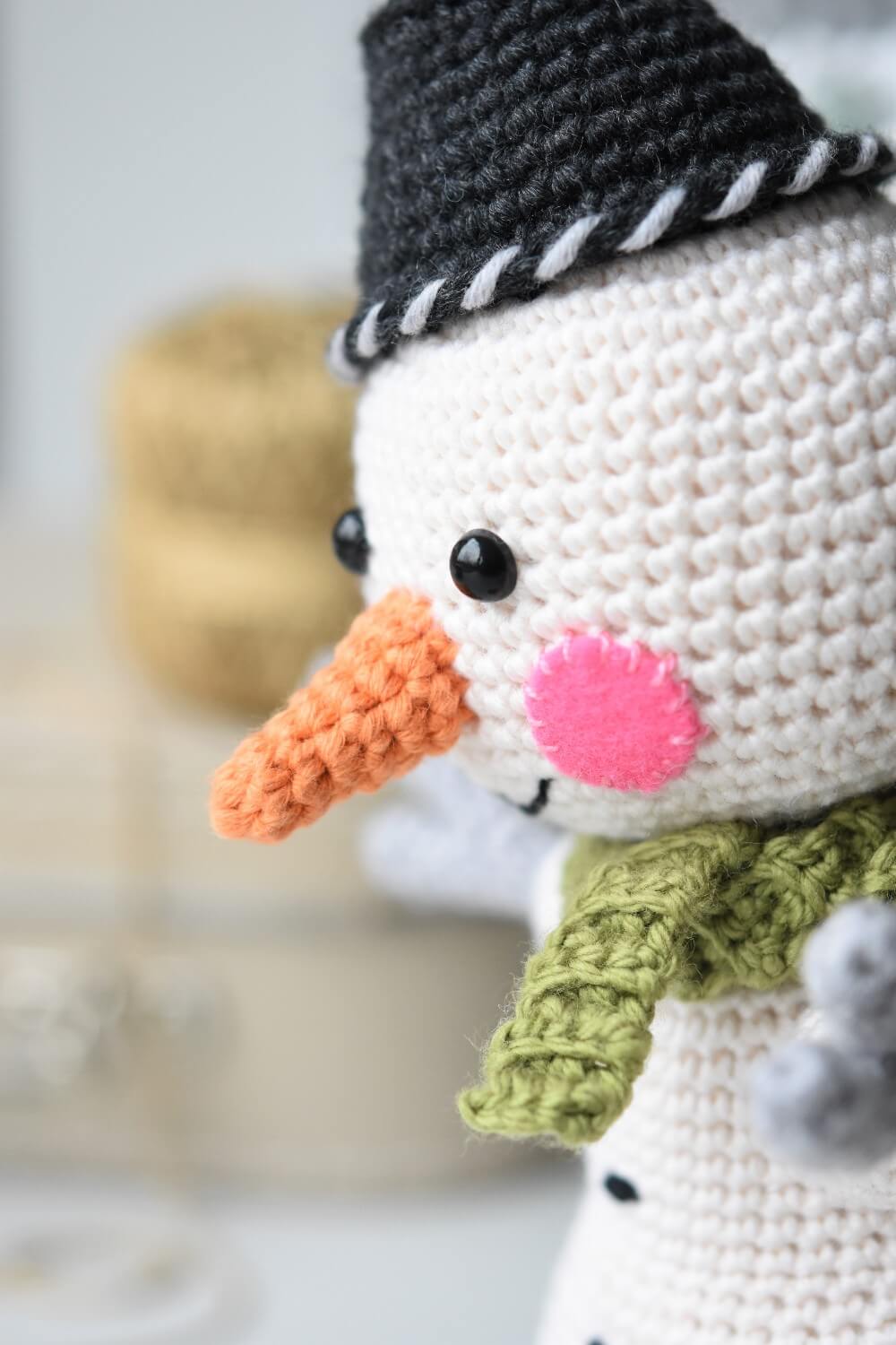 crochet snowman pattern