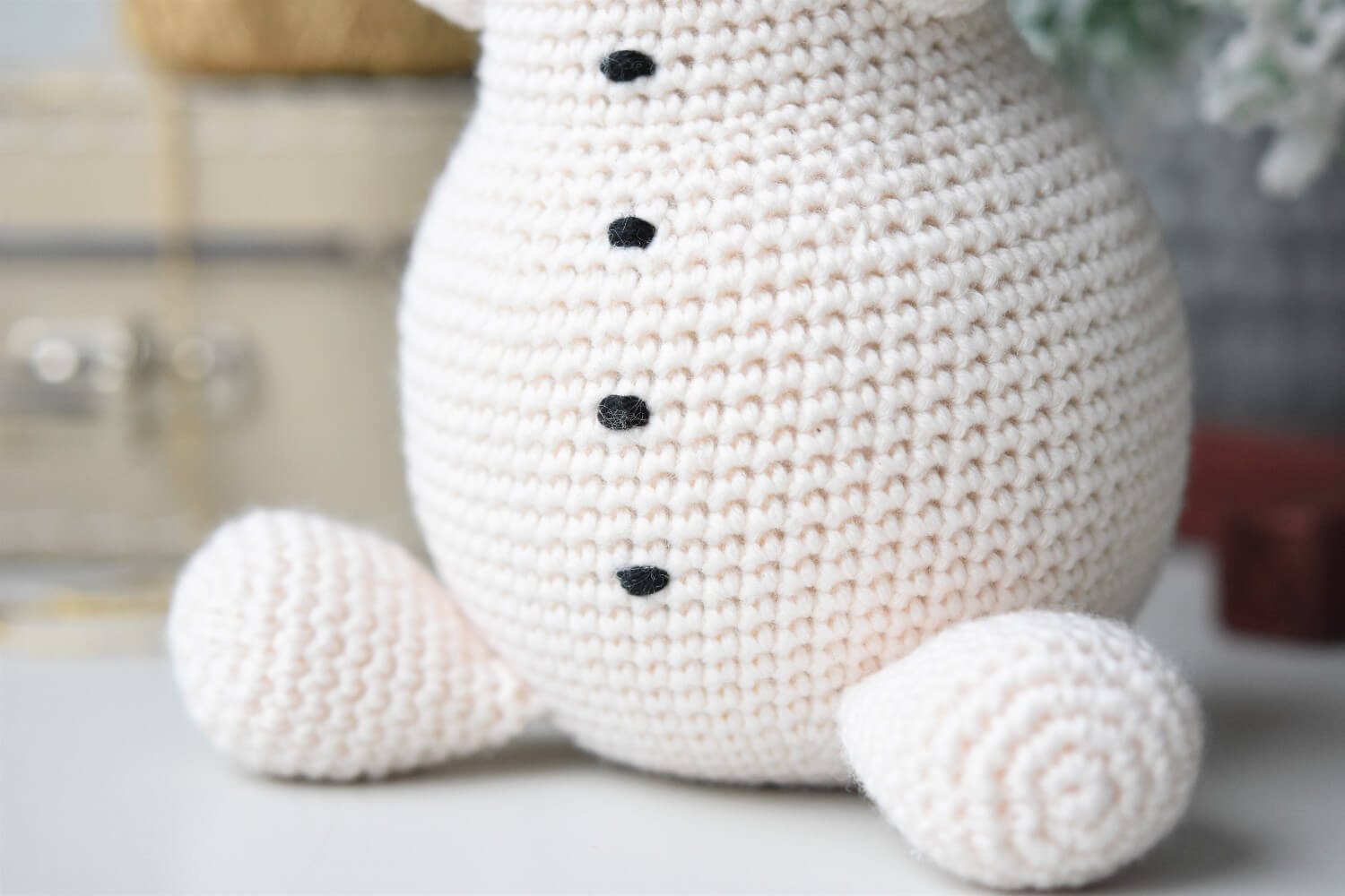 crochet snowman pattern