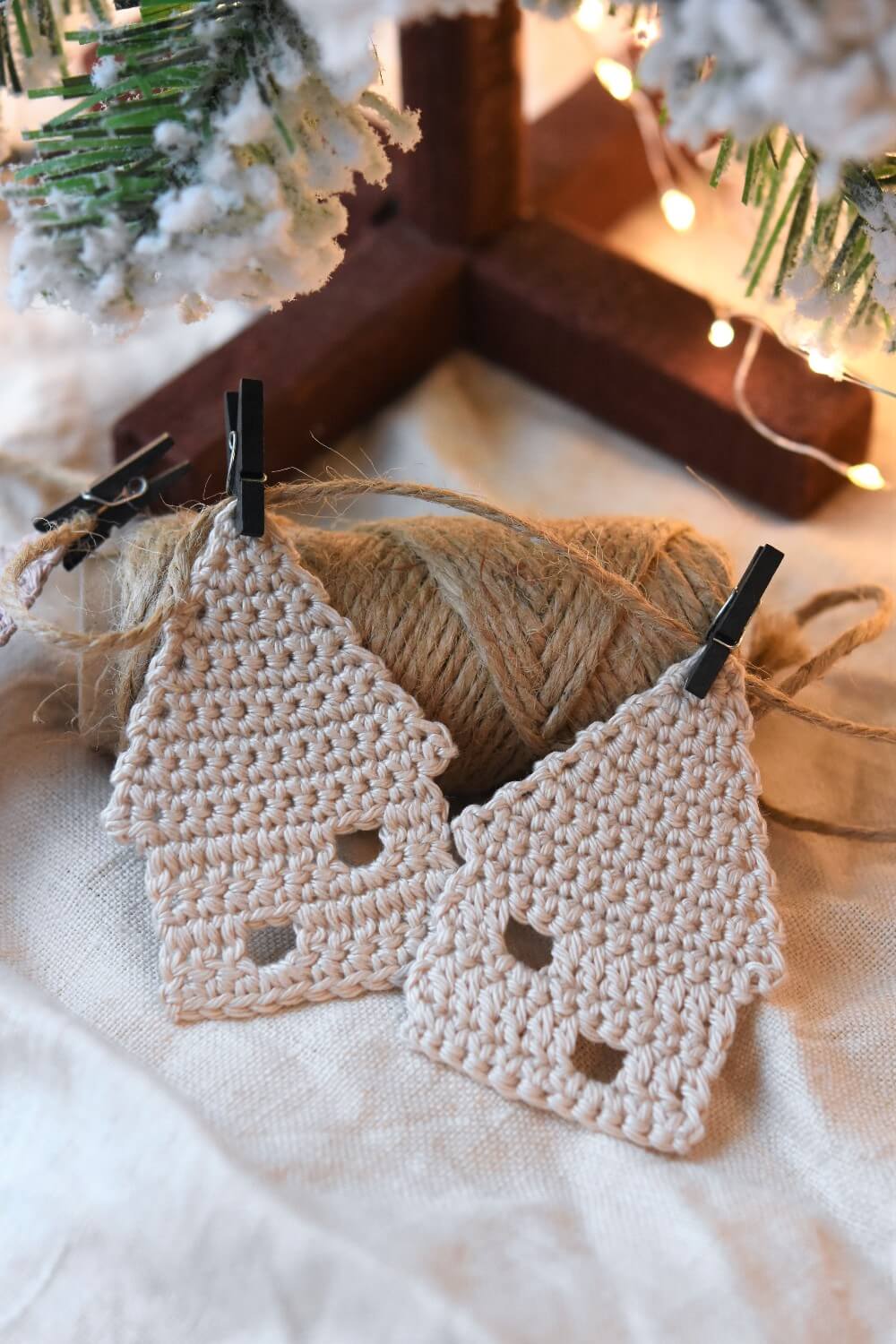 little crochet house motif