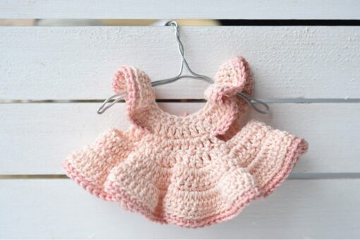 crochet doll dress pattern