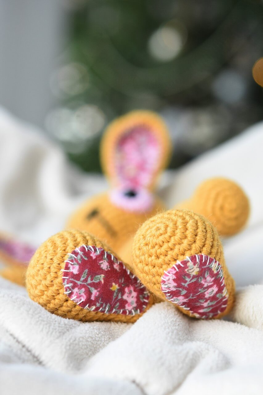 lapsepõlve kaisujänes amigurumi muster