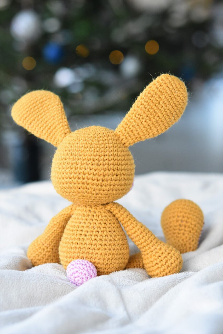 sweet childhood bunny amigurumi pattern