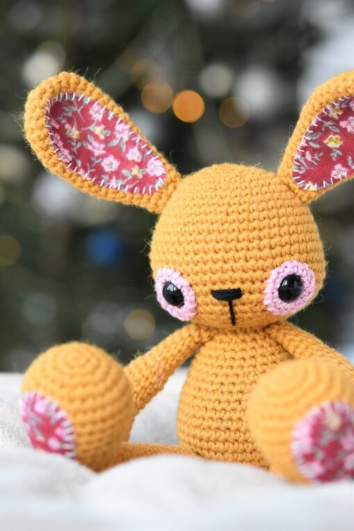 sweet childhood bunny amigurumi pattern