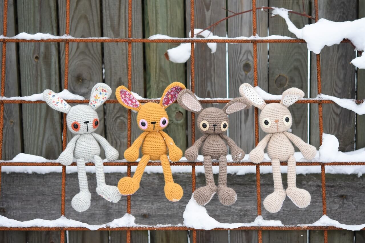 cutest amigurumi bunny pattern