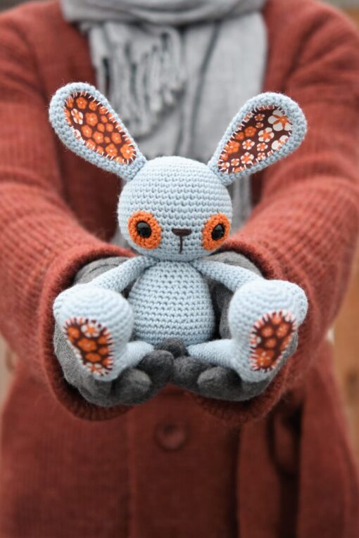 crochet bunny january