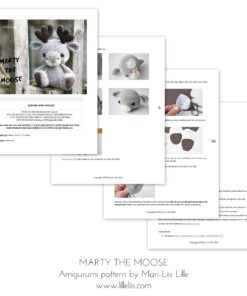 amigurumi moose pattern