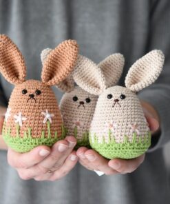 spring bunny amigurumi pattern