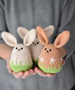 spring bunny amigurumi pattern