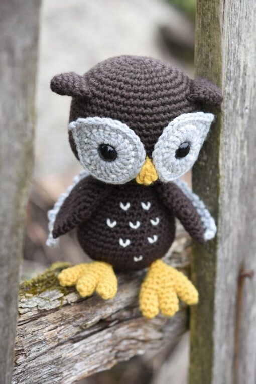 bubo the owl amigurumi pattern