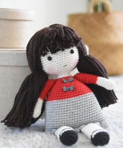 crochet amigurumi doll