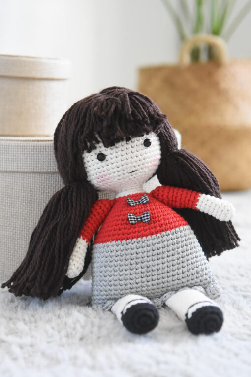 crochet amigurumi doll