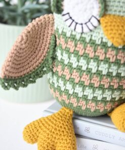 sleepy owl cuddly amigurumi toys
