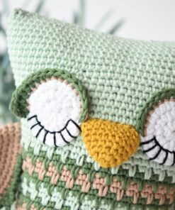 sleepy owl cuddly amigurumi toys