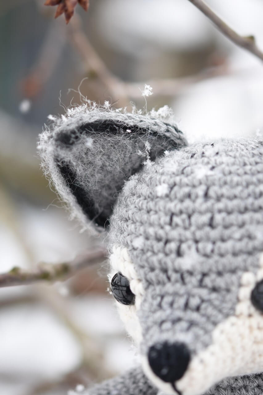 amigurumi crochet wolf