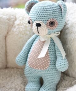 handmade crochet bear