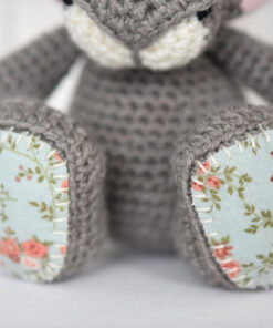 crochet handmade moose toy