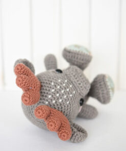 crochet handmade moose toy