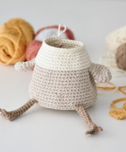 amigurumi hen in progress