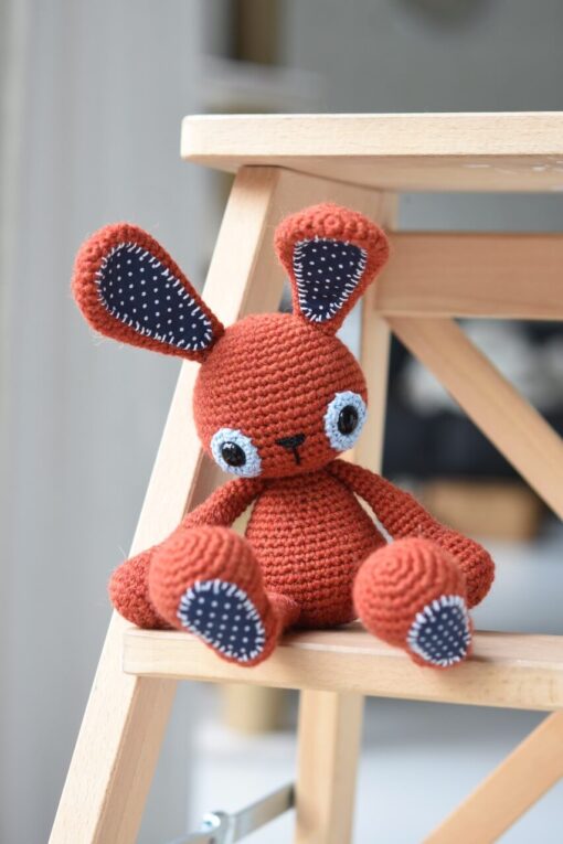 crochet wool bunny