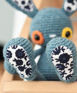 crochet bunny legs feet