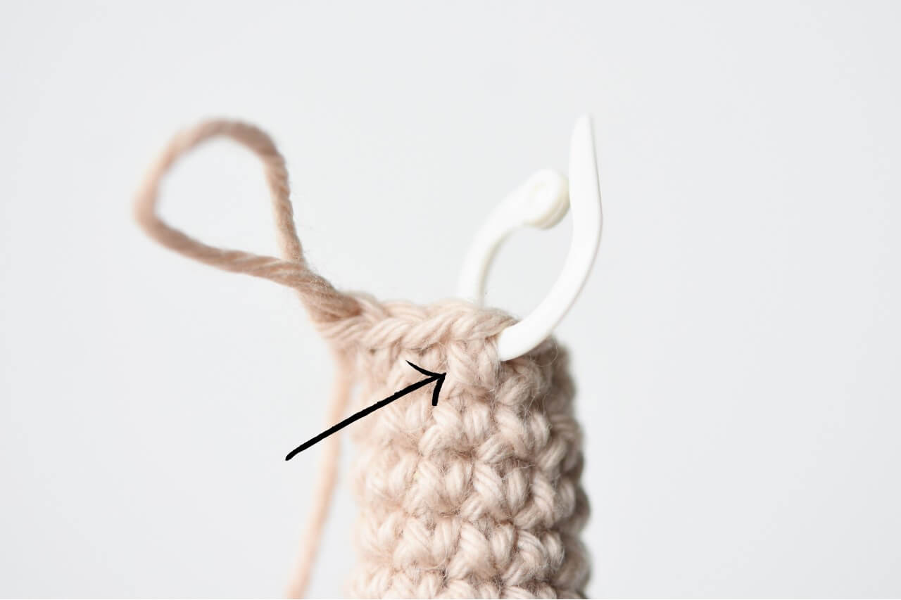 How to use a stitch marker for crochet 