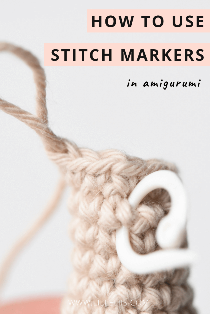 how to use stitch markers in amigurumi crochet