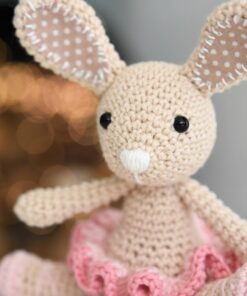 little ballerina bunny amigurumi pattern