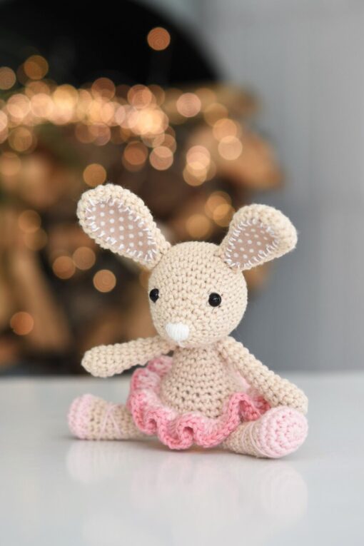 väike baleriin jänku amigurumi